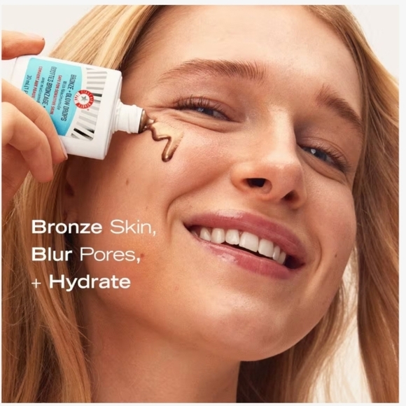 NWT FAB First Aid Beauty bronze & glow drops w/ niacinamide 1 fl oz - Picture 4 of 5